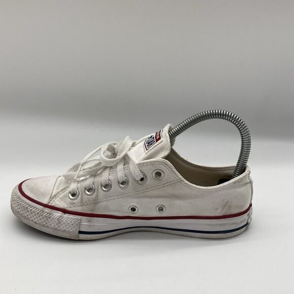Size M4.5 W6.5 Converse Unisex CT All Star Low M7652 White Casual Shoes Sneakers - Picture 5 of 9